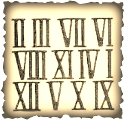 ROMAN NUMERALS - Latin Language and Roman Numerals in Ancient Rome